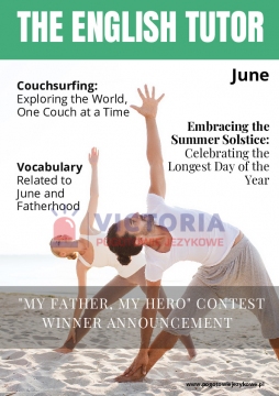 The English Tutor – ćwiczenia w formie kolorowego magazynu – June