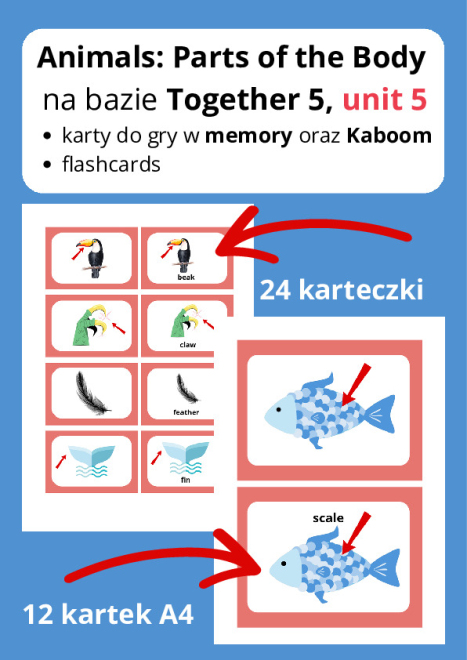  Animals: Parts of the Body...