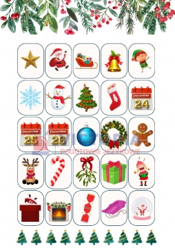 Christmas vocabulary game (20)