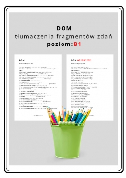 DOM 5 / HOME - tłumaczenia fragmentów zdań