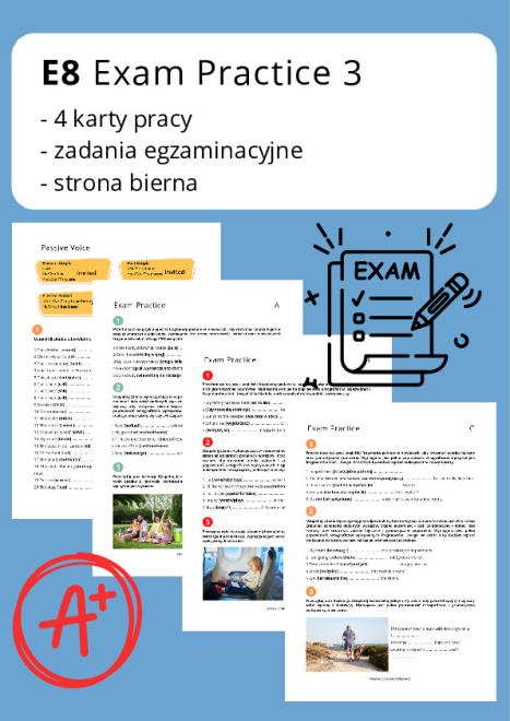 E8 Exam Practice 3 - Zestaw powtórkowy do egzaminu 8-klasisty