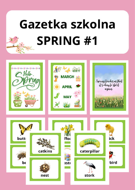 Gazetka szkolna SPRING 1