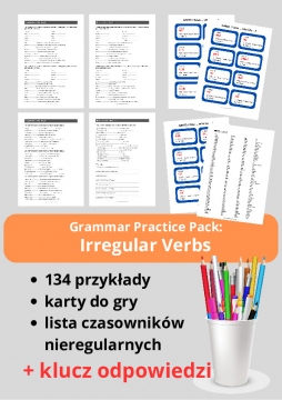 Grammar Practice Pack: Irregular Verbs