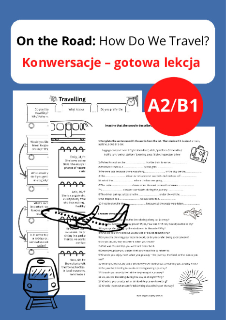 On the Road: How Do We Travel – konwersacje - gotowa lekcja