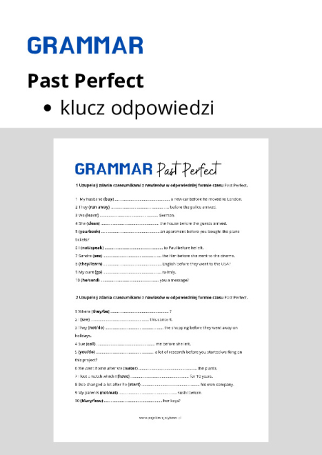 Past Perfect 2