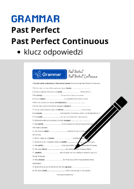  Past Perfect, Past Perfect...