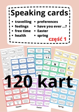 Speaking cards (120 karty) część 1