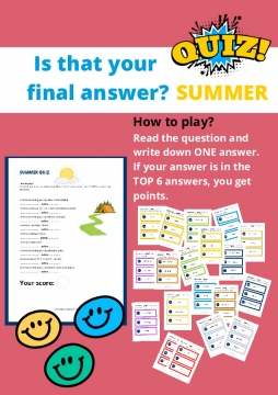 Summer /Lato: Is that your final answer ?– SUMMER QUIZ