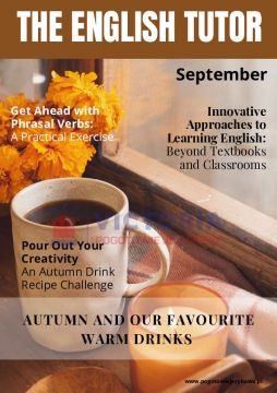 The English Tutor – ćwiczenia w formie kolorowego magazynu – September
