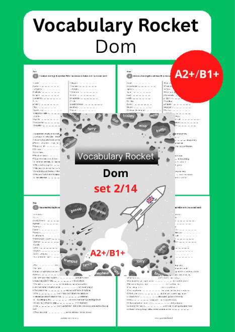 Vocabulary Rocket - powtórka słownictwa - Dom